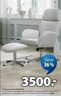 JYSK Polohovací křeslo TANKEDAL nabídka