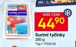 Hruška Surimi tyčinky nabídka