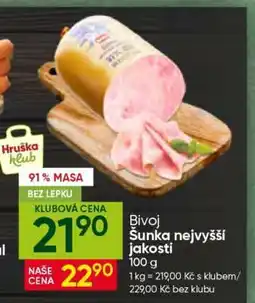 Hruška BIVOJ Šunka nejvyšší jakosti nabídka