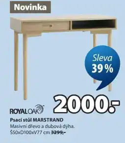 JYSK Psací stůl MARSTRAND nabídka