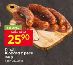 Hruška Kmotr klobása z pece nabídka