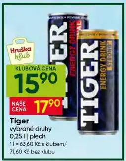 Hruška Tiger nabídka