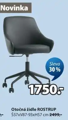 JYSK Otočná židle ROSTRUP nabídka