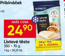 Hruška Listové těsto nabídka