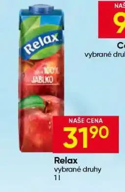 Hruška Relax nabídka