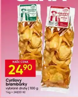 Hruška Cyrilovy Brambůrky nabídka