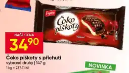 Hruška Čoko piškoty s příchutí nabídka