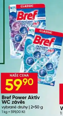 Hruška Bref Power aktiv WC závěs nabídka