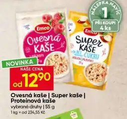 Hruška Ovesná kaše | Super kaše | Proteinová kaše nabídka