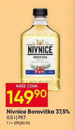 Hruška Nivnice Borovička 37,5% nabídka