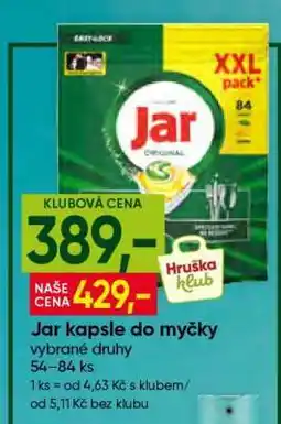 Hruška Jar kapsle do myčky nabídka