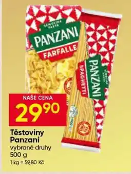 Hruška TĚSTOVINY PANZANI nabídka