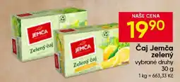Hruška Čaj Jemča zelený nabídka