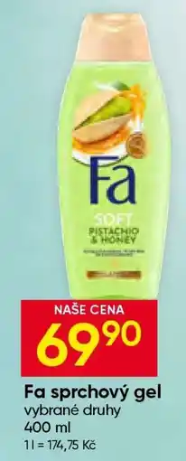 Hruška Fa sprchový gel nabídka