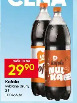Hruška Kofola nabídka
