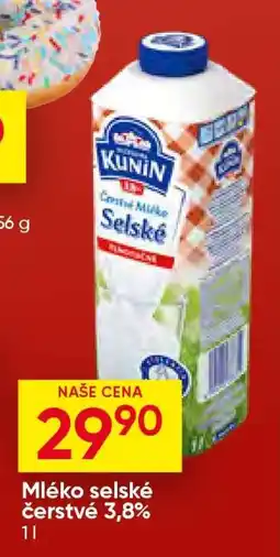Hruška Mléko selské čerstvé 3,8% nabídka