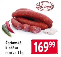 Qanto Steinex čertovská klobása nabídka