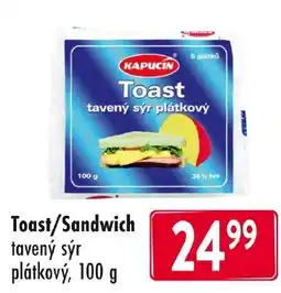 Qanto Kapucin toast taveny sir platkovy nabídka