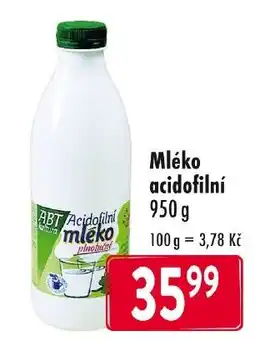 Qanto Abt acidofilní mléko nabídka