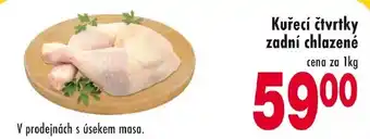 Qanto Kuřecí čtvrtky zadní chlazené nabídka