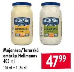 Qanto Hellmanns majonéza/tatarská omáčka nabídka