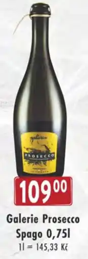 Qanto Galerie Prosecco Spago nabídka