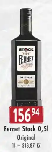 Qanto Fernet Stock nabídka