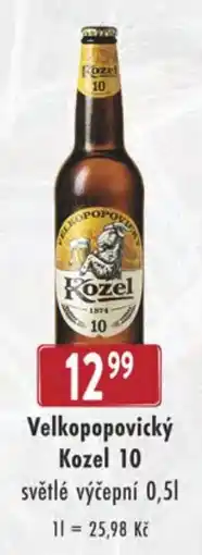 Qanto Kozel Velkopopovický 10 nabídka
