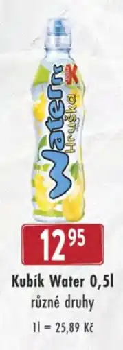 Qanto Kubík Water nabídka