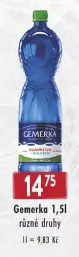 Qanto Gemerka jemně perlivá nabídka