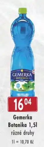 Qanto Gemerka Botanika nabídka