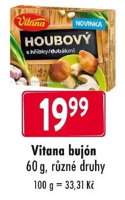 Qanto Vitana houbový nabídka
