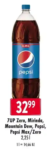 Qanto pepsi 7up zero mirinda mountain dew pepsi pepsi max zero nabídka