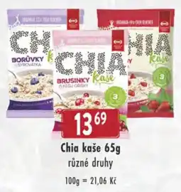 Qanto Chia kaše nabídka