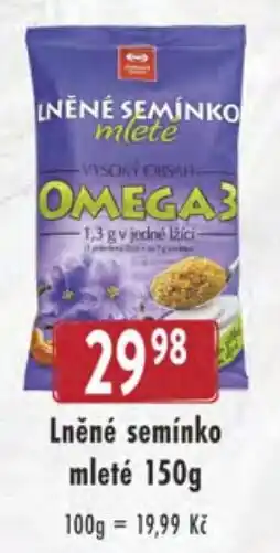 Qanto Lněné semínko mleté nabídka