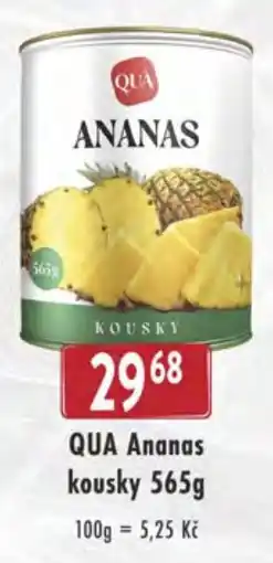 Qanto Qua ananas kousky nabídka