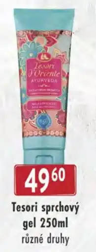 Qanto Tesori sprchový gel nabídka