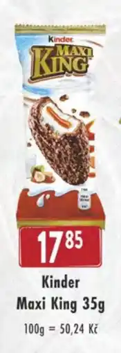 Qanto Kinder Maxi King nabídka