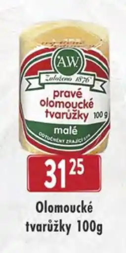Qanto AW pravé olomoucké tvarůžky malé nabídka