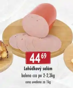 Qanto Lahůdkový salám nabídka