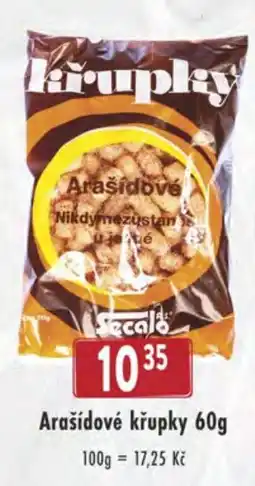 Qanto Secalo arašídové křupky nabídka