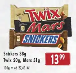 Qanto Snickers nabídka