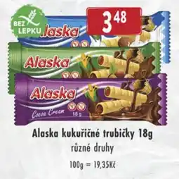 Qanto Alaska kukuričné trubičky nabídka