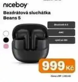 Expert niceboy bezdrátová sluchátka beans 5 nabídka