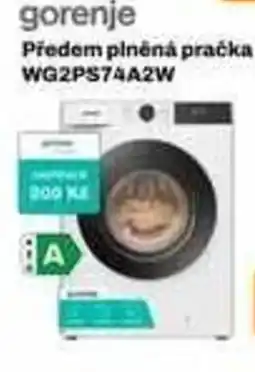 Expert gorenje předem plněná pračka wg2ps74a2w nabídka