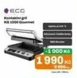 Expert Ecg kontaktni grill kg 1600 gourmet nabídka