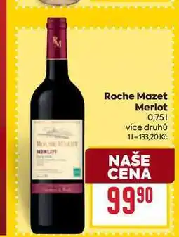 Billa Roche Mazet Merlot nabídka