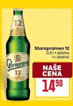 Billa Staropramen 12 nabídka