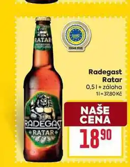Billa Radegast Ratar nabídka