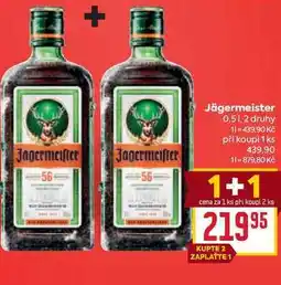 Billa Jägermeister nabídka